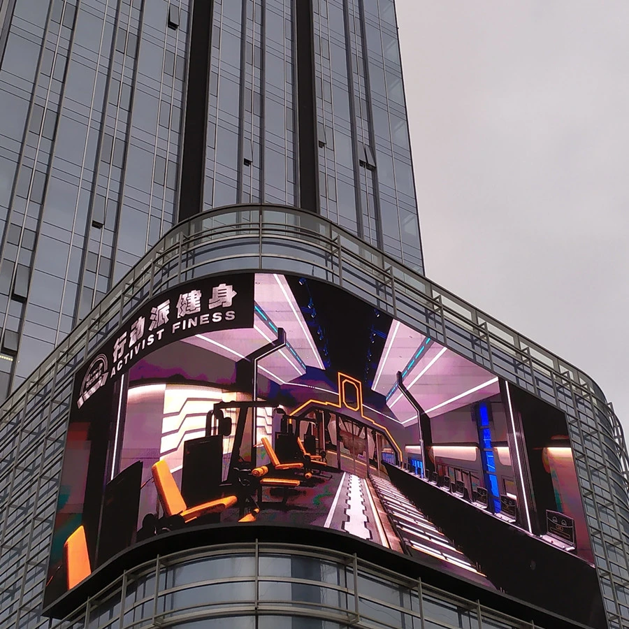 DIP Outdoor LED Display P15 Waterproof Transparent LED Video Display Window Glass LED Video Wall Display Outdoor LED Display P15