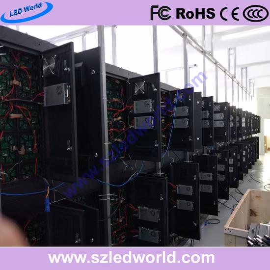 Display de sinal LED fixo em cores para ambientes externos P4 para publicidade (P4 P5 P6 P8 P10 P16 P20 P25)