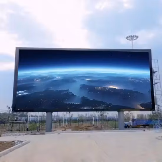 P3 P4 P5 P6 P8 P10 Telas LED fixas para exibição de publicidade ao ar livre Video Wall